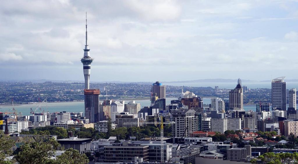 Import a Car From New Zealand Auckland Skyline Skytower