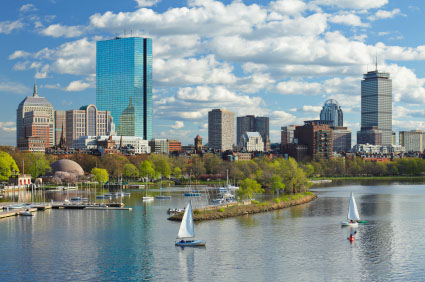International moving services to Boston